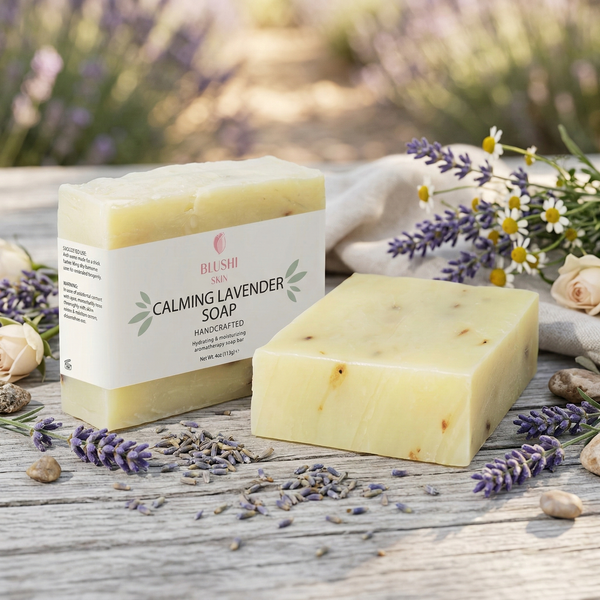 A Sanctuary of Serenity: Unwind with Our Calming Lavender Soap