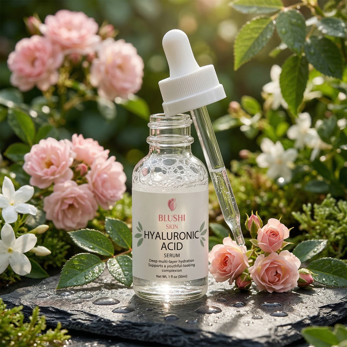 A Cascade of Pure Hydration: Discover Our Multi-Dimensional Hyaluronic Acid Serum