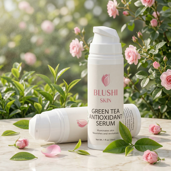 A Shield of Serenity: Discover Our Green Tea Antioxidant Serum