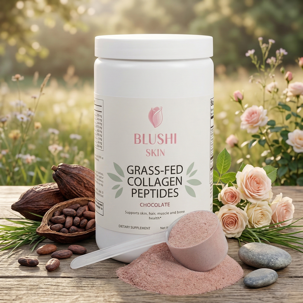 A Decadent Daily Ritual: Embrace Our Chocolate Grass-Fed Collagen Peptides