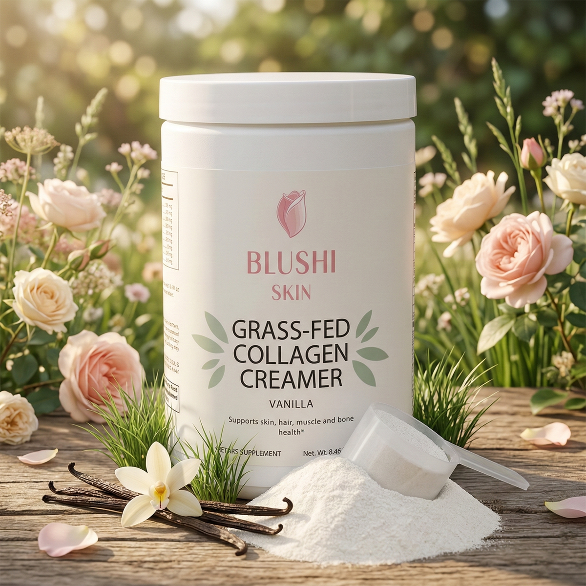 Nurture Your Radiance from Within: Discover Our Vanilla Grass-Fed Collagen Creamer