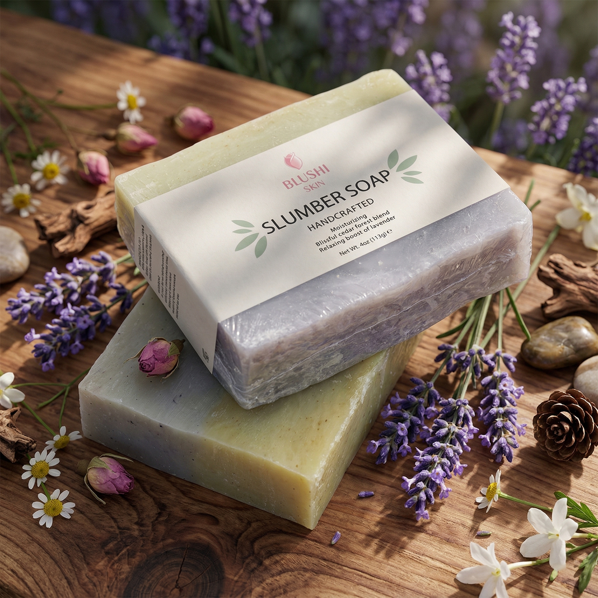 A Quiet Forest Retreat: Drift Away with Our Handmade Slumber Soap