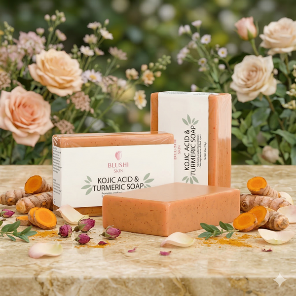 A Golden Awakening: Illuminate Your Glow with Our Kojic Acid & Turmeric Soap