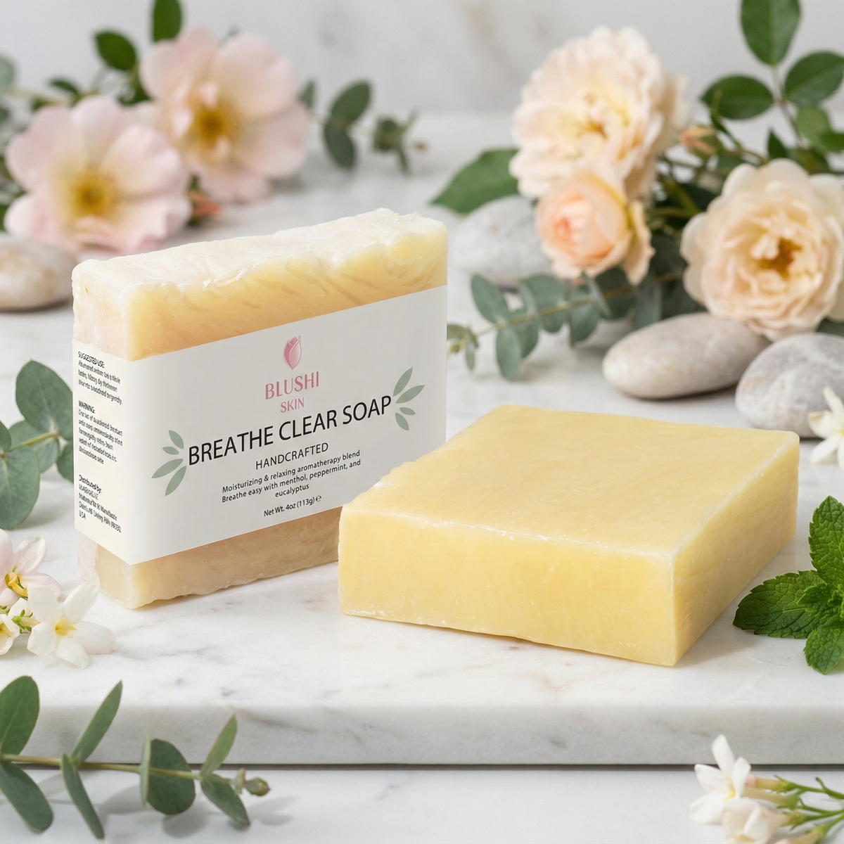 Awaken Your Senses: Immerse Yourself in Our Breathe Clear Soap