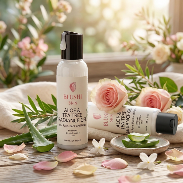 Calm, Clarify, and Glow: Discover Our Aloe & Tea Tree Radiance Gel
