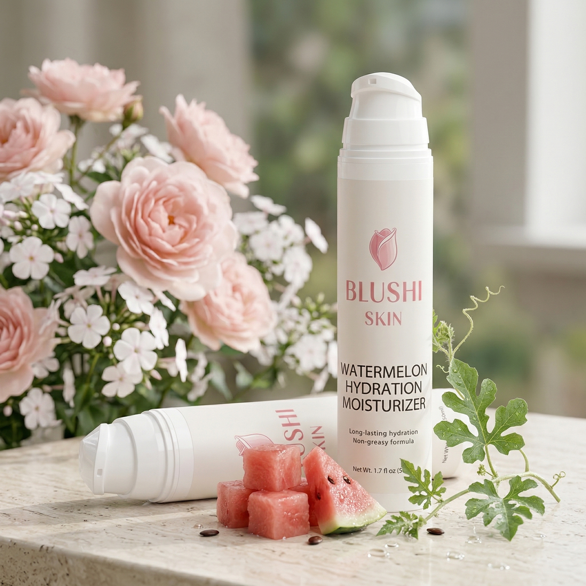 A Refreshing Oasis: Quench Your Canvas with Our Watermelon Hydration Moisturizer