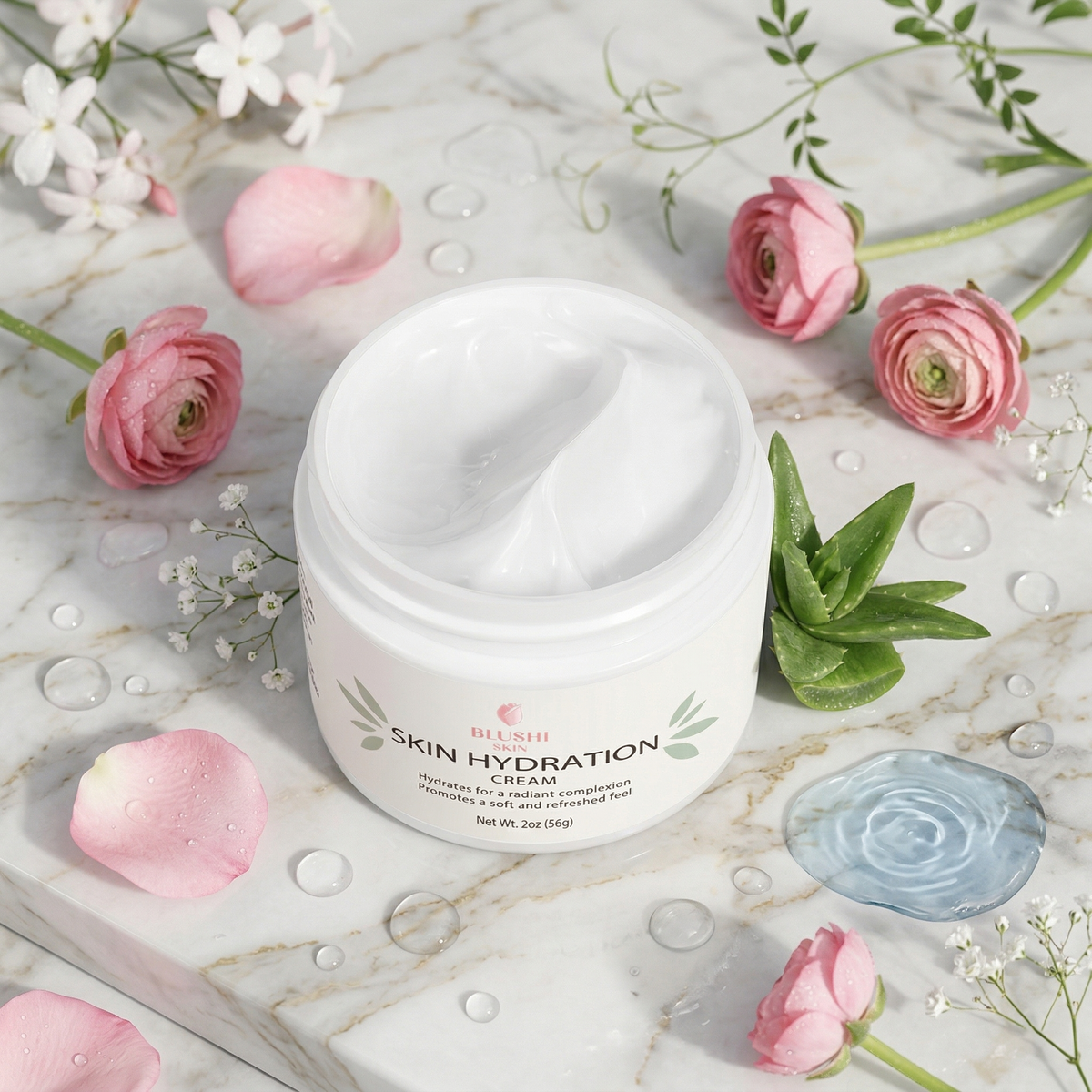 A Deep Well of Comfort: Plump Your Canvas with Our Skin Hydration Cream
